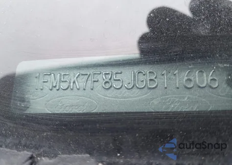 2018 Ford Explorer Limited z USA, uszkodzony, nr VIN 1FM5K7F85JGB11606